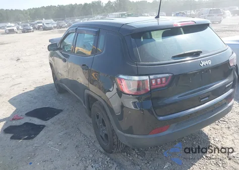 2018 Jeep Compass Sport Fwd z USA, uszkodzony, nr VIN 3C4NJCAB2JT211158